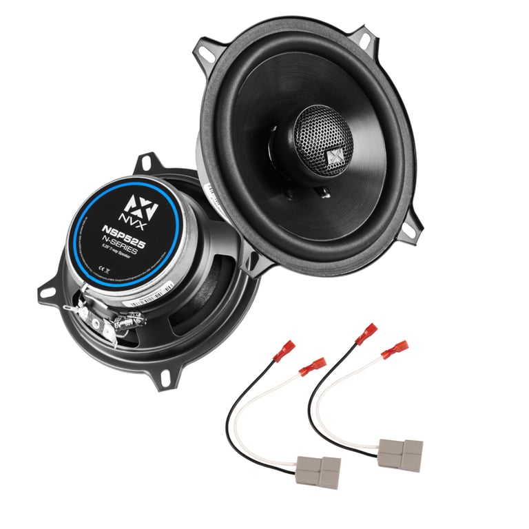 NVX Rear N-Series Speaker Upgrade Kit for 1998-2008 Subaru Forester Image 1