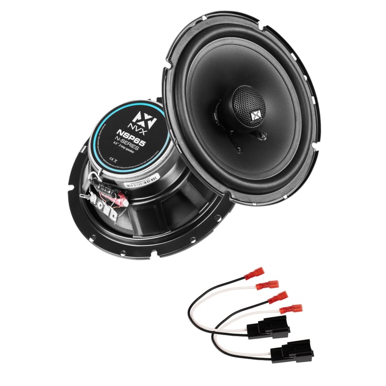 NVX Rear N-Series Speaker Upgrade Kit for 1997-2001 Jeep Cherokee Image 1