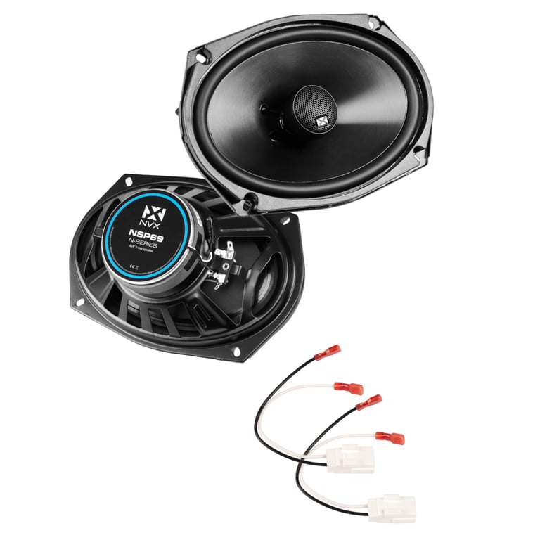 NVX Front N-Series Speaker Upgrade Kit for 2005-2007 Dodge Charger Image 1