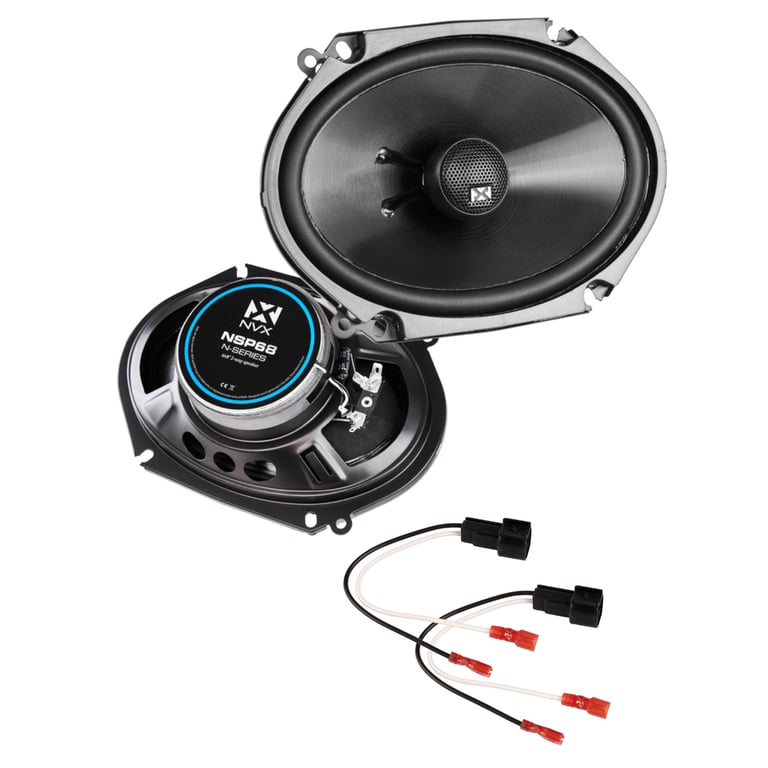 NVX Rear N-Series Speaker Upgrade Kit for 1999-2014 Ford F-150 Image 1
