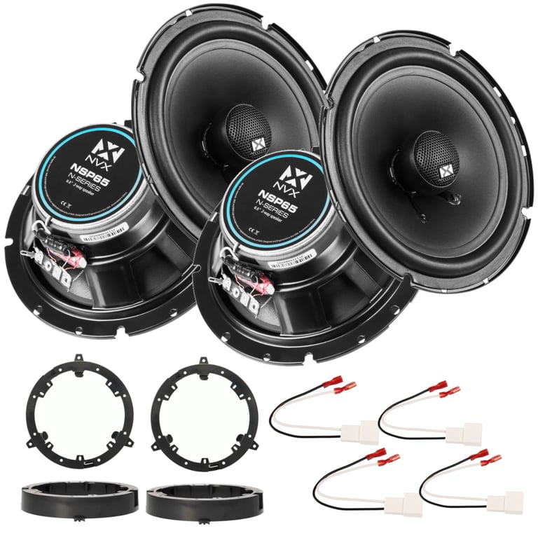 NVX Complete N-Series Speaker Upgrade Kit for 2007-2021 Mitsubishi Outlander Image 1