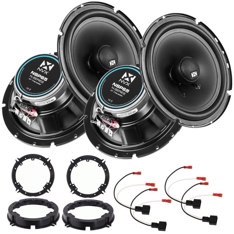 NVX Complete N-Series Speaker Upgrade Kit for 2017-2020 Hyundai Elantra Image 1