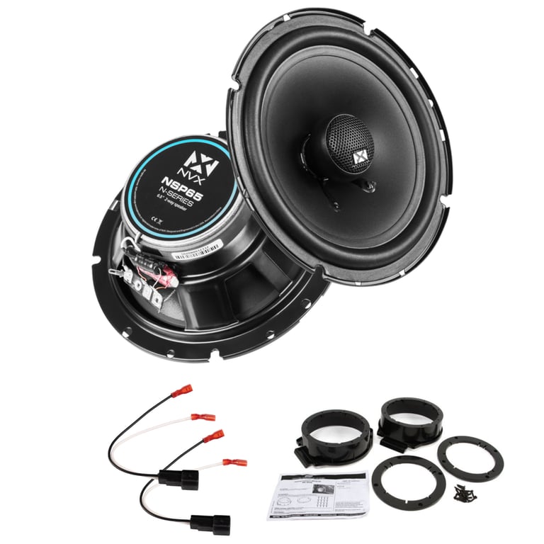 NVX Front N-Series Speaker Upgrade Kit for 2010-2015 Chevy Camaro Image 1