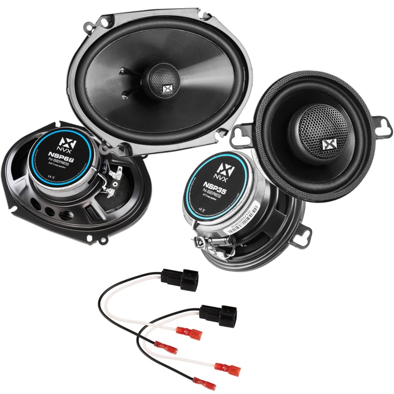 NVX Complete N-Series Speaker Upgrade Kit for 2006-2015 Mazda MX-5 Miata Image 1