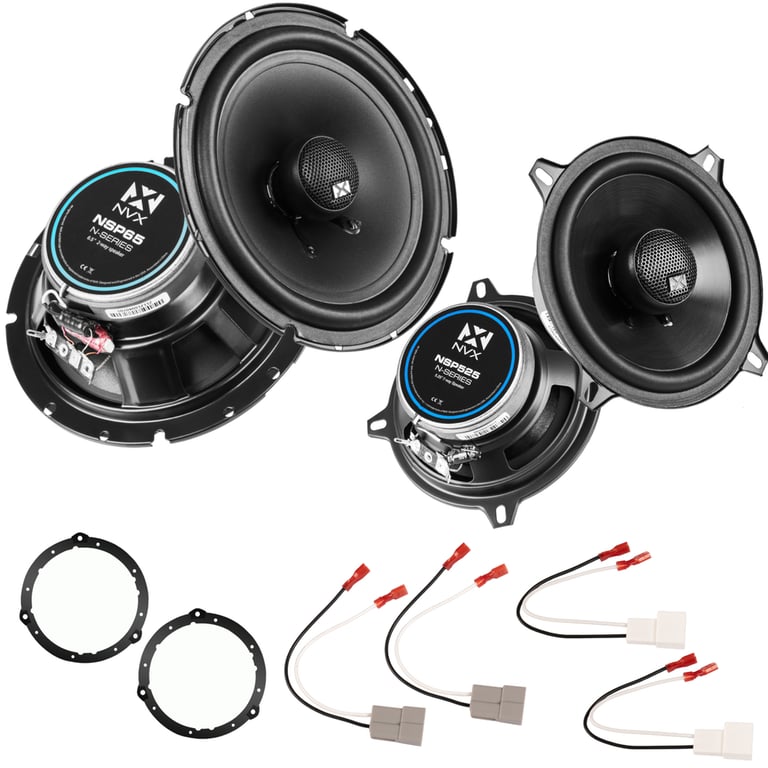 NVX N-Series Complete Speaker Upgrade Kit for 1998-2008 Subaru Forester Image 1
