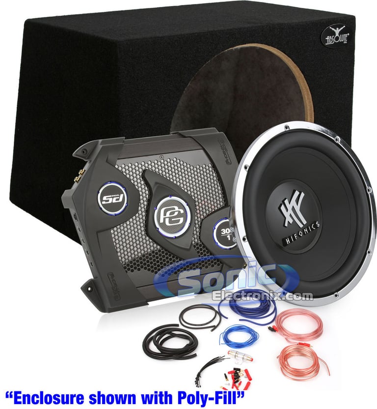 600W Complete Phoenix Gold + Hifonics Bass Package Image 1