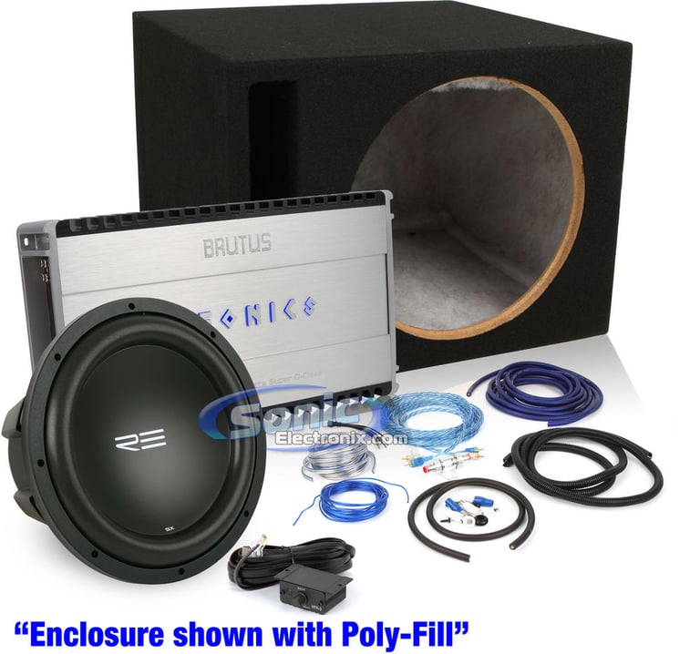 2000W Complete Hifonics + RE Audio Bass Package Image 1