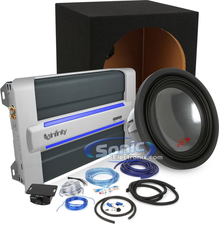 1800W Complete Infinity Reference + Alpine Bass Package Image 1