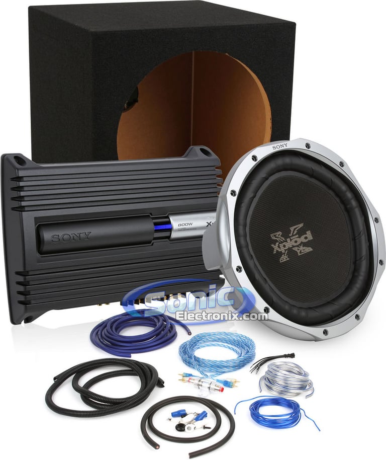 800W Complete Sony Bass Package Image 1