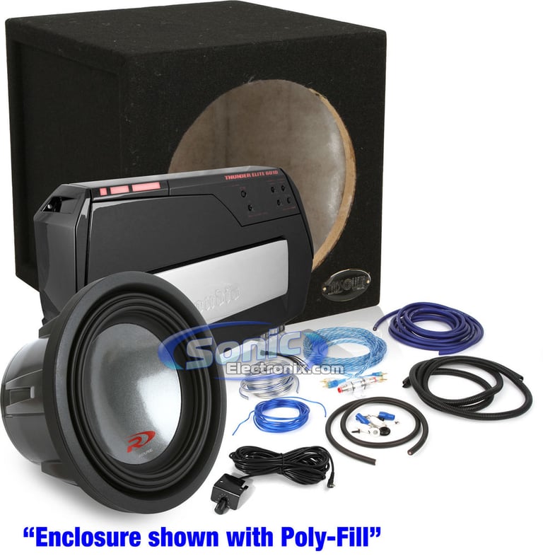 1800W Complete MTX Audio + Alpine Bass Package Image 1