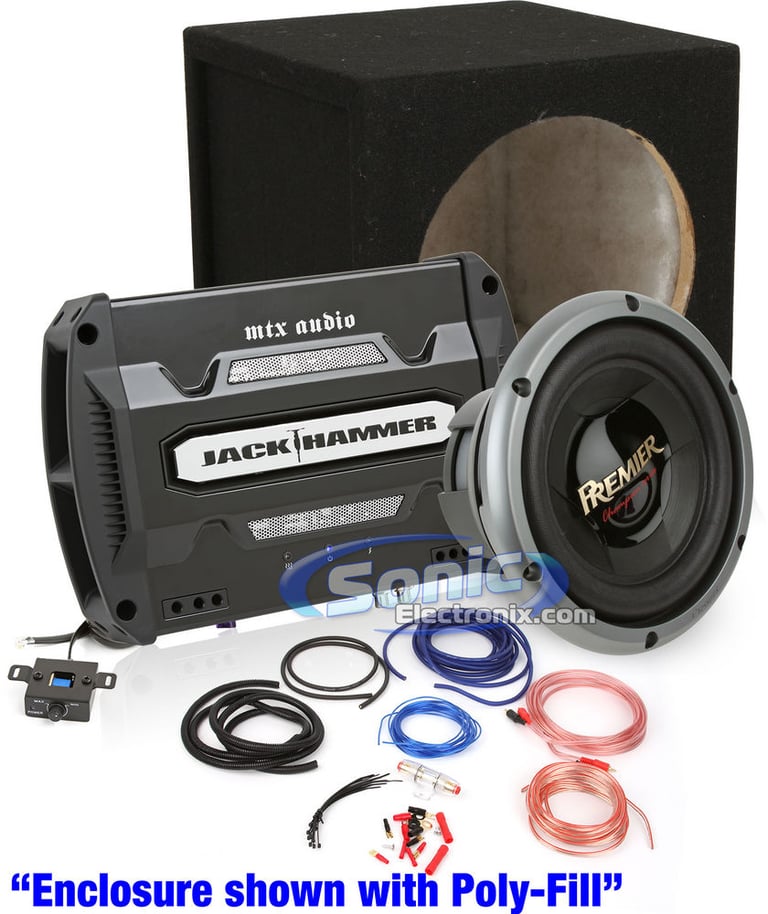 600W Complete MTX Audio + Pioneer Premier Bass Package Image 1