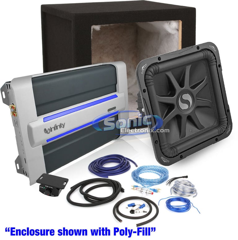 1200W Complete Infinity Reference + Kicker Bass Package Image 1