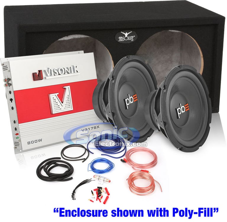900W Complete PowerBass + Visonik Bass Package Image 1
