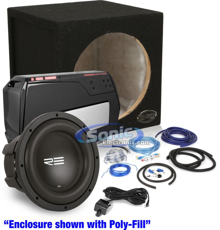1200W Complete MTX Audio + RE Audio Bass Package Image 1