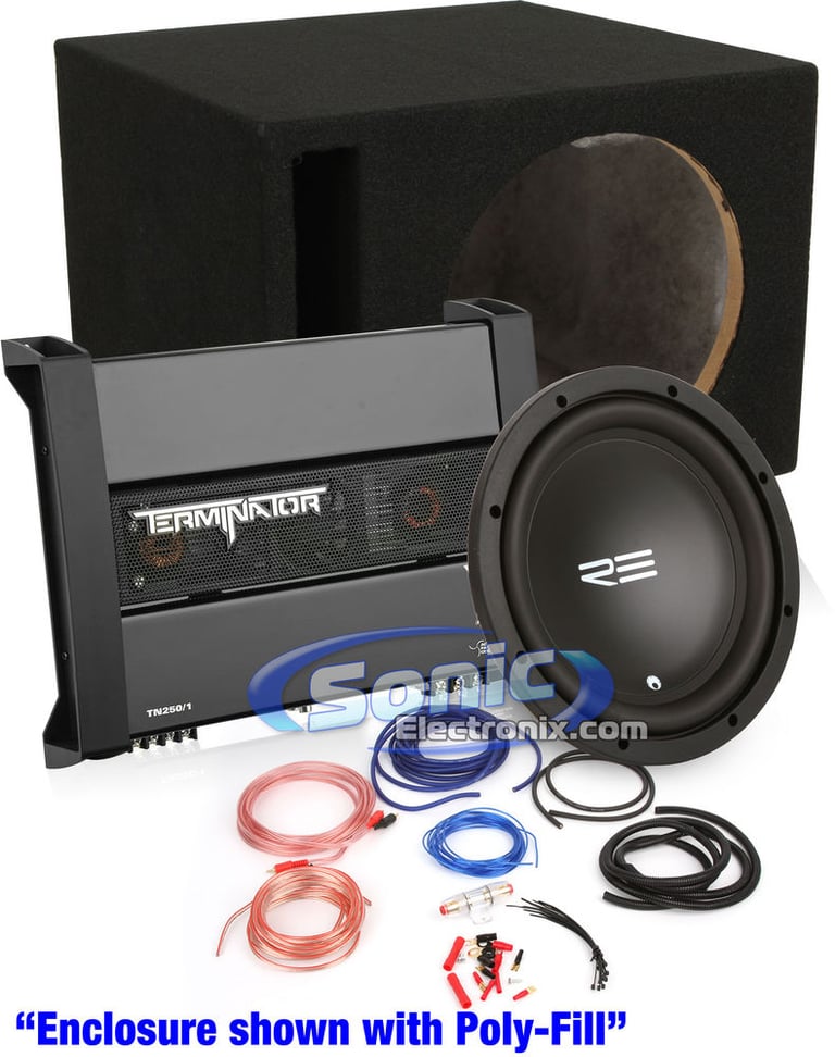 400W Complete MTX Audio + RE Audio Bass Package Image 1