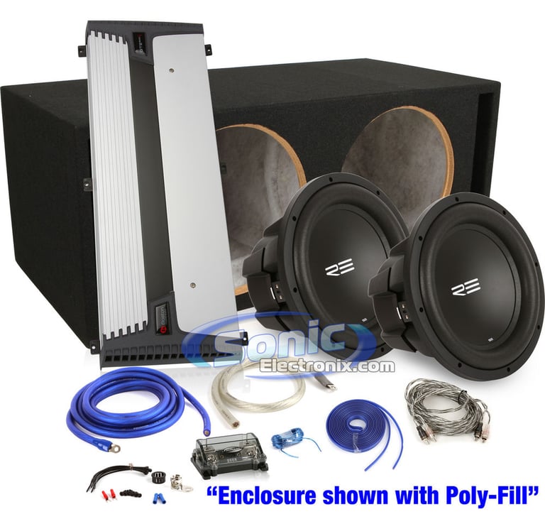 1400W RMS Complete Boston Acoustics + RE Audio Bass Package Image 1