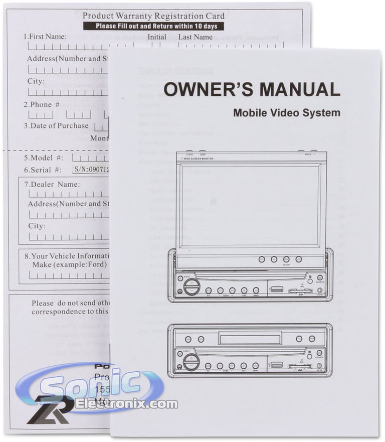 Power Acoustik PTID-8940NR Image 11