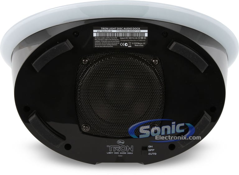 Monster TRON Identity Disc iPod Speaker Dock Image 7