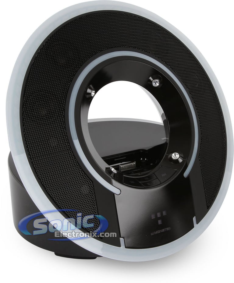 Monster TRON Identity Disc iPod Speaker Dock Image 3