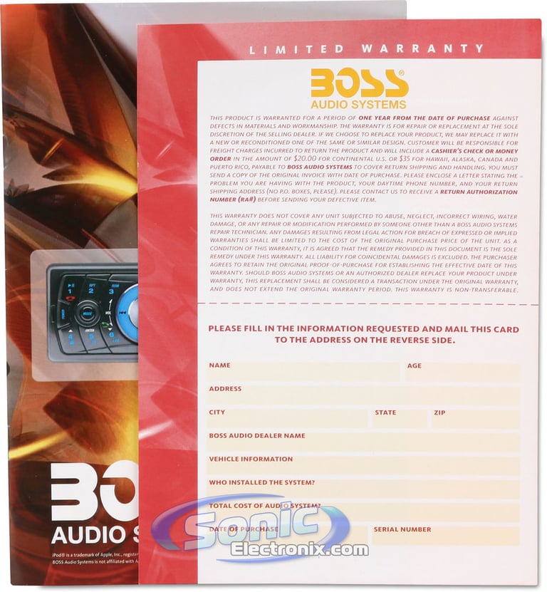 Boss 758DBI Image 8