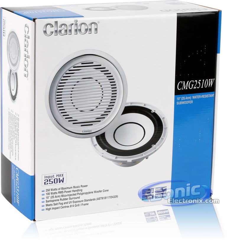 Clarion CMG2510W Image 10