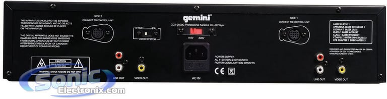 Gemini CDX-2500G Image 4