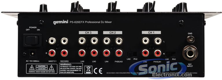 Gemini PS-626EFX Image 5