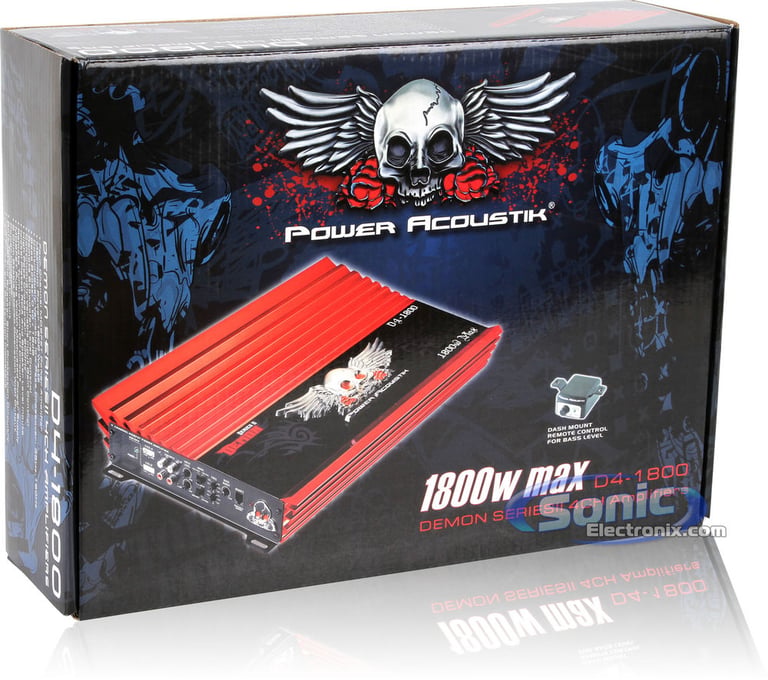 Power Acoustik D4-1800 Image 9