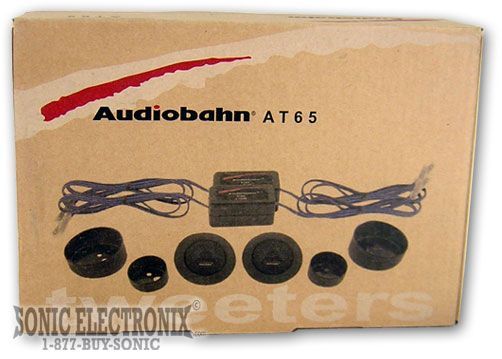 Audiobahn AT65 19MM Silk Dome Tweeters Image 3