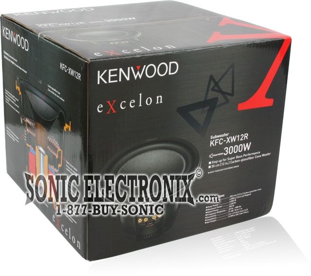 Kenwood eXcelon KFC-XW12R Image 4