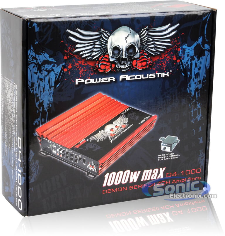 Power Acoustik D4-1000 Image 9