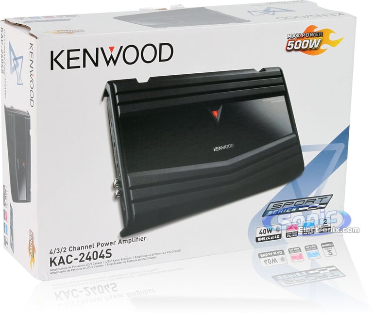Kenwood KAC-2404S Image 7