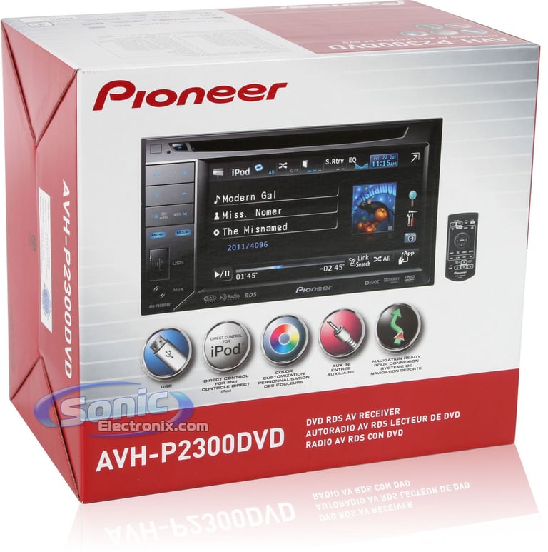 Pioneer AVH-P2300DVD Image 9