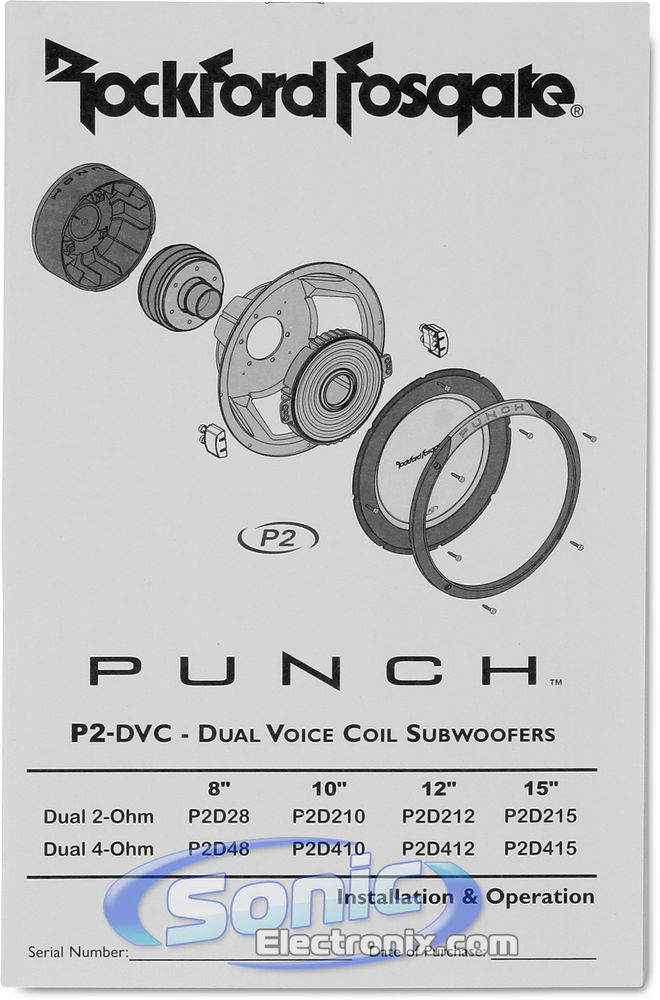 Rockford Fosgate Punch P2D410 (09P2D410) Image 7