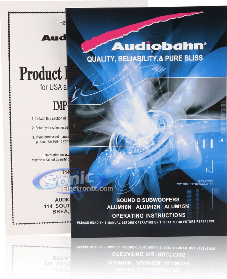 Audiobahn ALUM10N Open Box Image 6