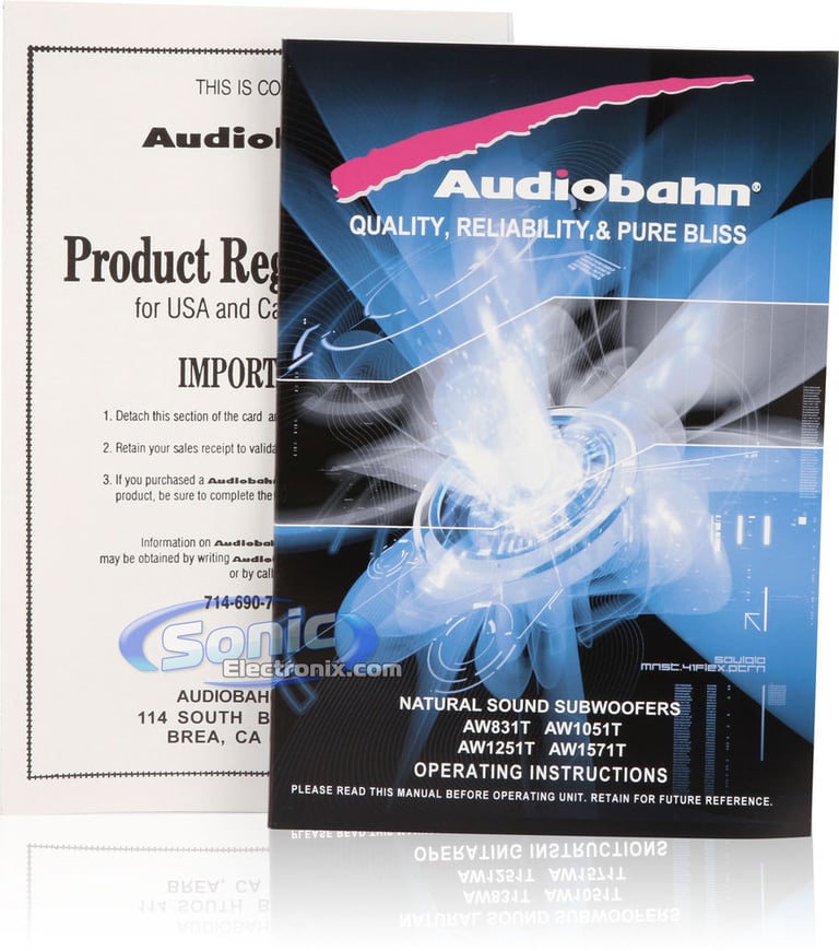 Audiobahn AW1571T Image 6