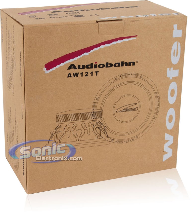 Audiobahn AW121T R/B Image 7
