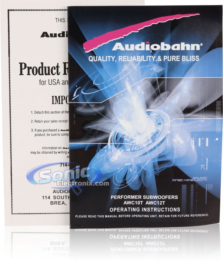 Audiobahn AWC10T Image 6