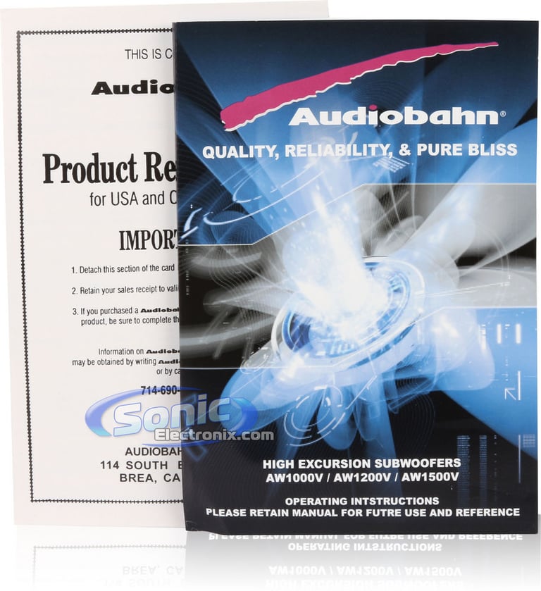 Audiobahn AW1000V Image 6