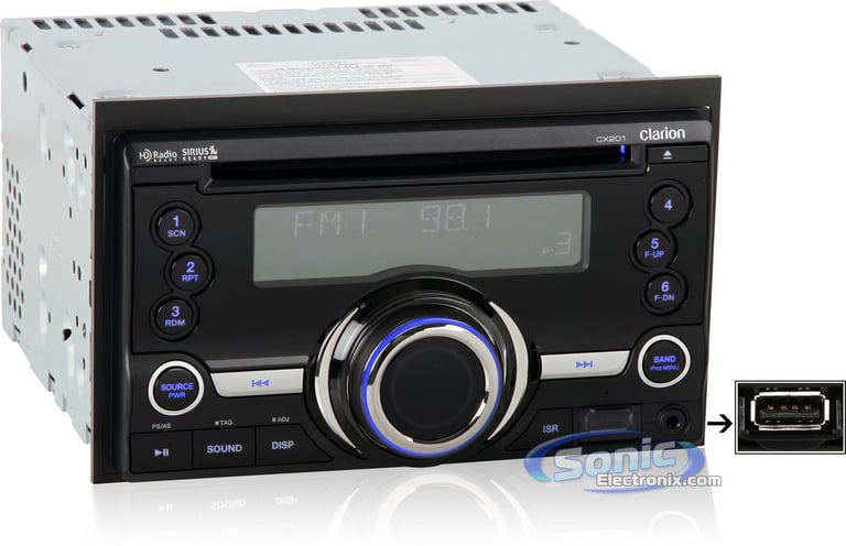 Clarion CX201 Image 2