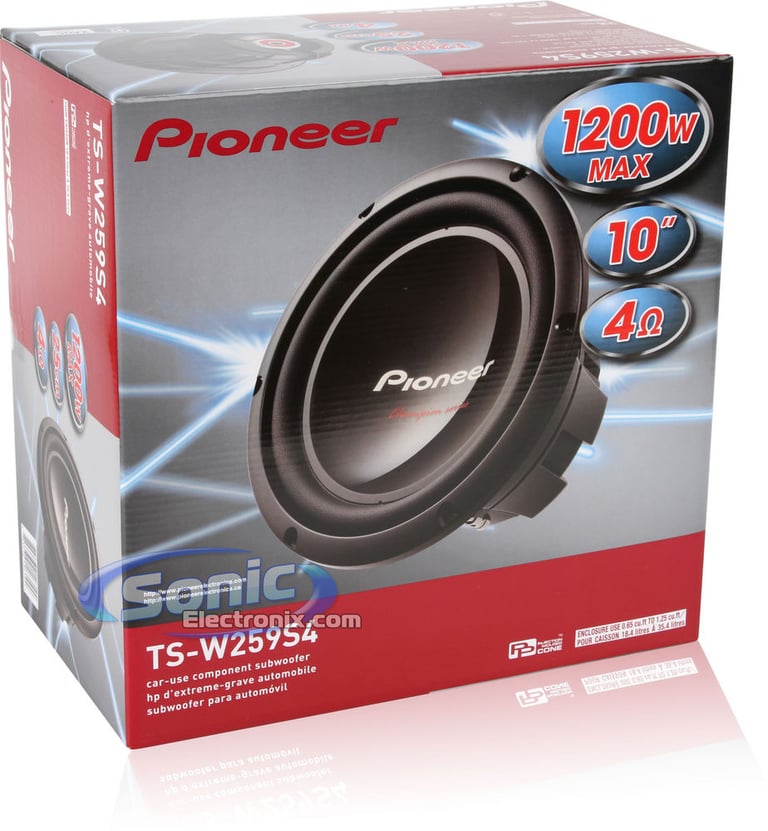 Pioneer TS-W259S4 Image 8