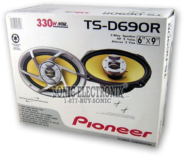 Pioneer TS-D690R 6" x 9" Image 6