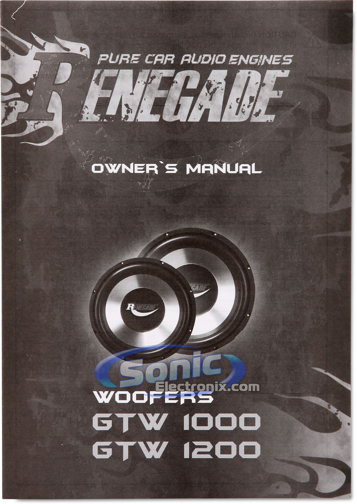 Renegade GTW1000 Image 6