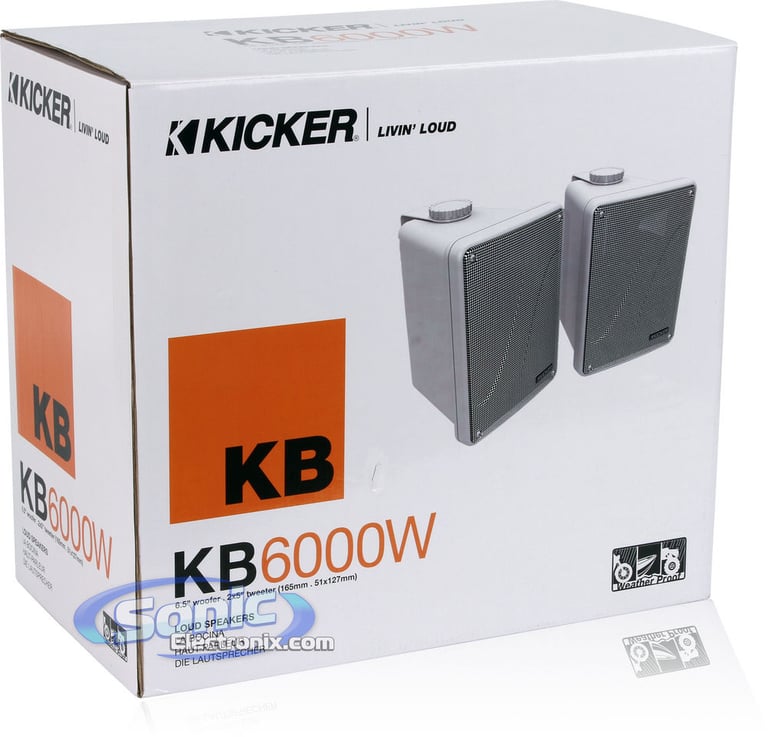 Kicker KB6000 - White Image 7