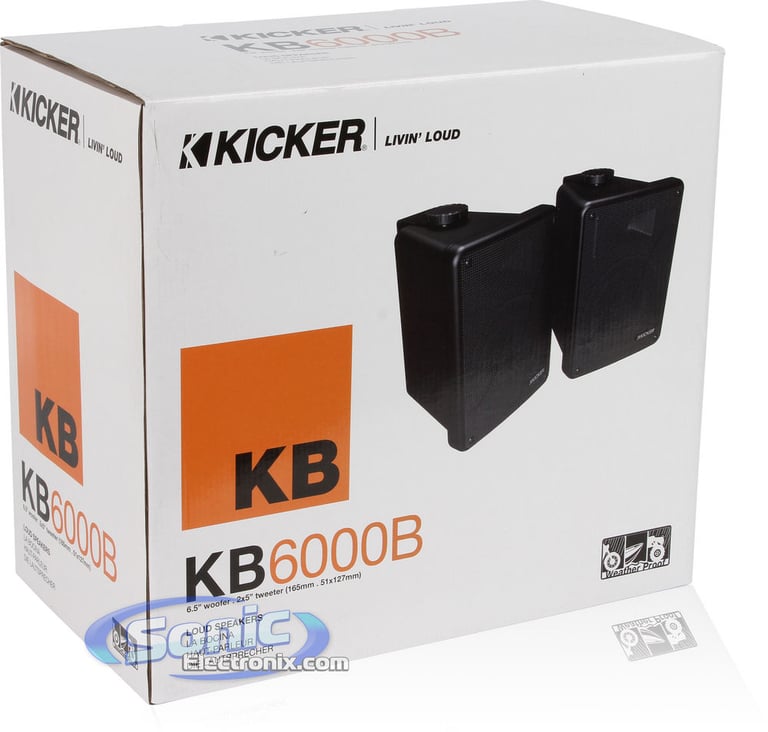 Kicker KB6000 - Black Image 7