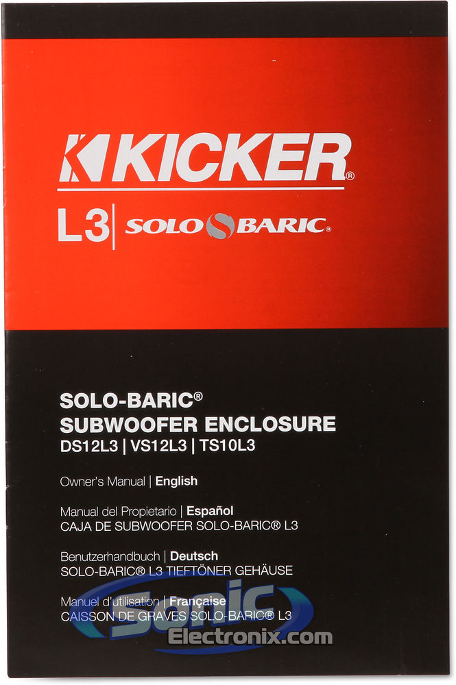 Kicker TS10L34 (11TS10L34) Image 9