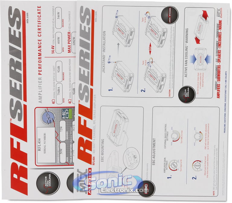 MTX RFL404 R/B Image 7