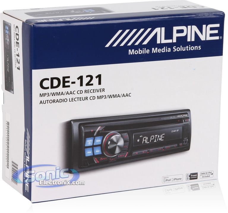 Alpine CDE-121 Image 7