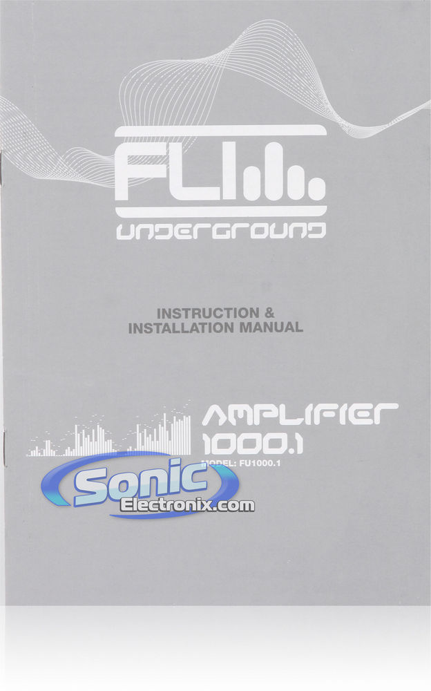 FLI Audio FU1000.1-F1A Image 8