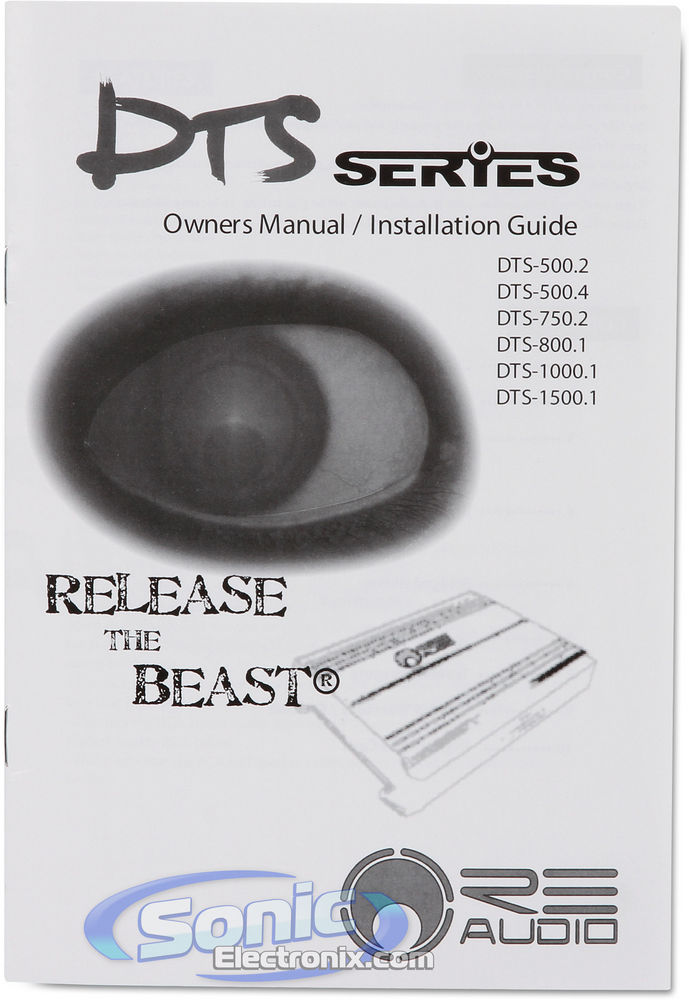 RE Audio DTS-1500.1 (DTS15001) R/B Image 7